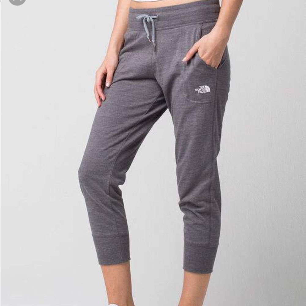 North face Capri sweat pants